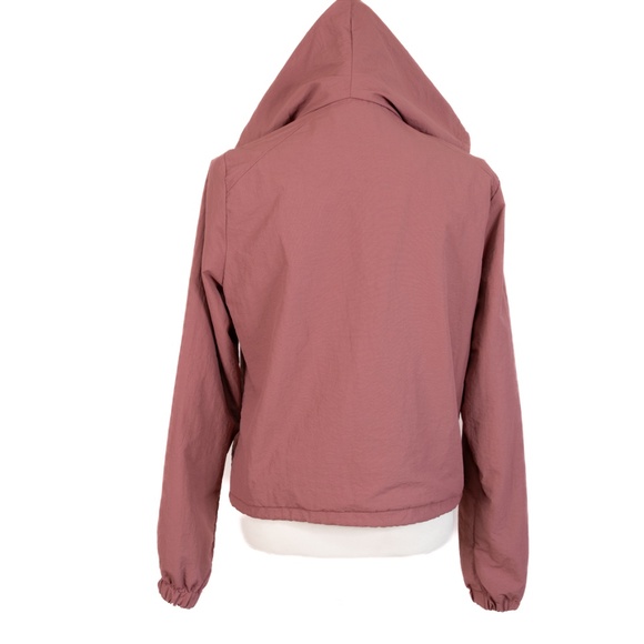 Ashley By 26 International Mauve Hooded Utility Jacket, Size M - Picture 7 of 12